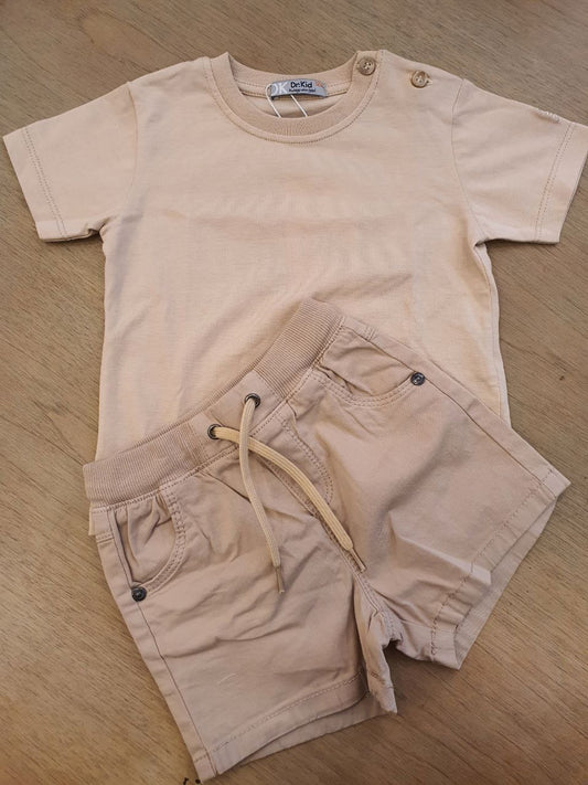Completo t-shirt dr kid e shorts boboli