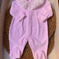 Tutina con collo ROUGE ROSA BABY FASHION