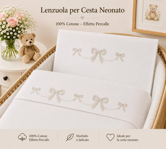 Lenzuolina CULLA PANNA E BEIGE PAPPA& LATTE