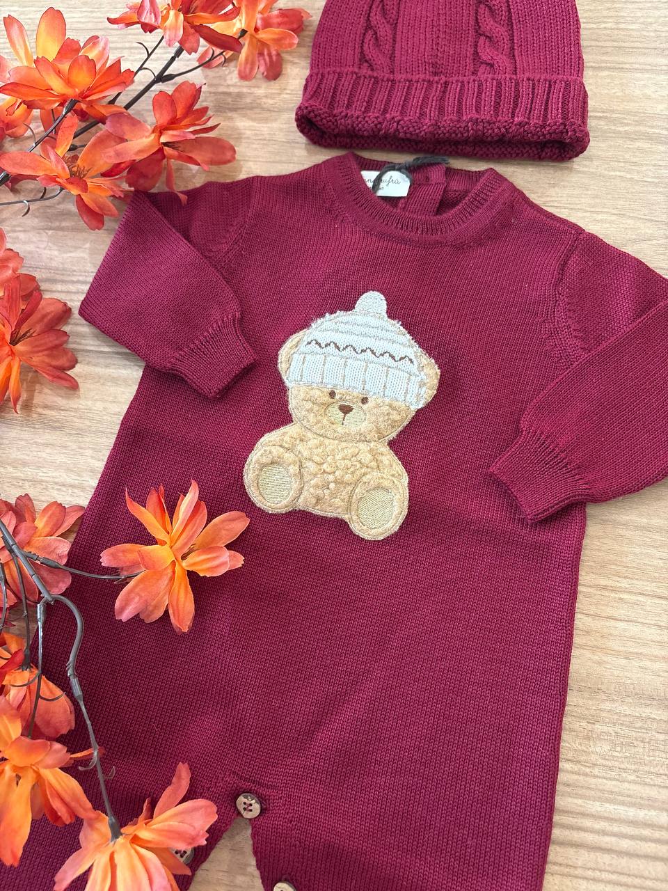 Tutina TEDDY BORDEAUX NANNAFRUFRÙ