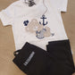 Completo t-shirt orso marinaio e pantalone Daniele alessandrini