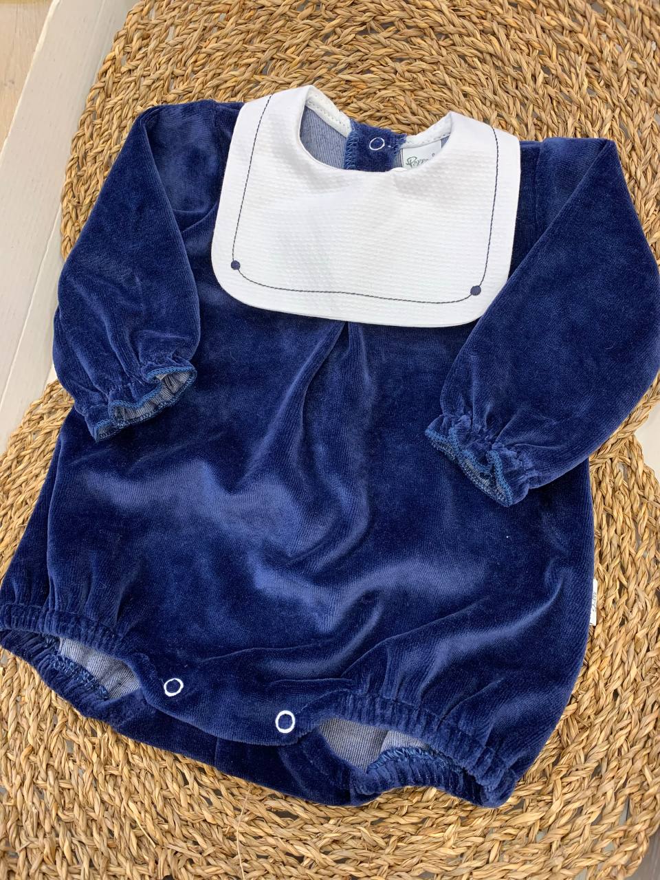 Pagliaccetto CINIGLIA BLU PAPPA & LATTE