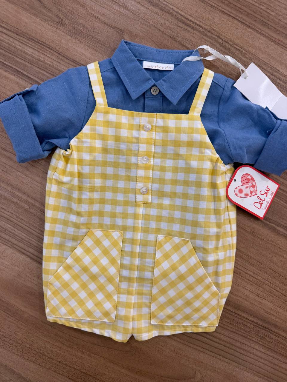 SALOPETTE CON CAMICIA DEL SUR