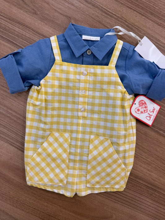 SALOPETTE CON CAMICIA DEL SUR