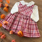 Abito TARTAN ROSA MINIBANDA