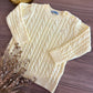 Maglioncino TRECCIA GIALLO DR KID
