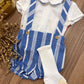 SALOPETTE BLU e Bianco DEL SUR