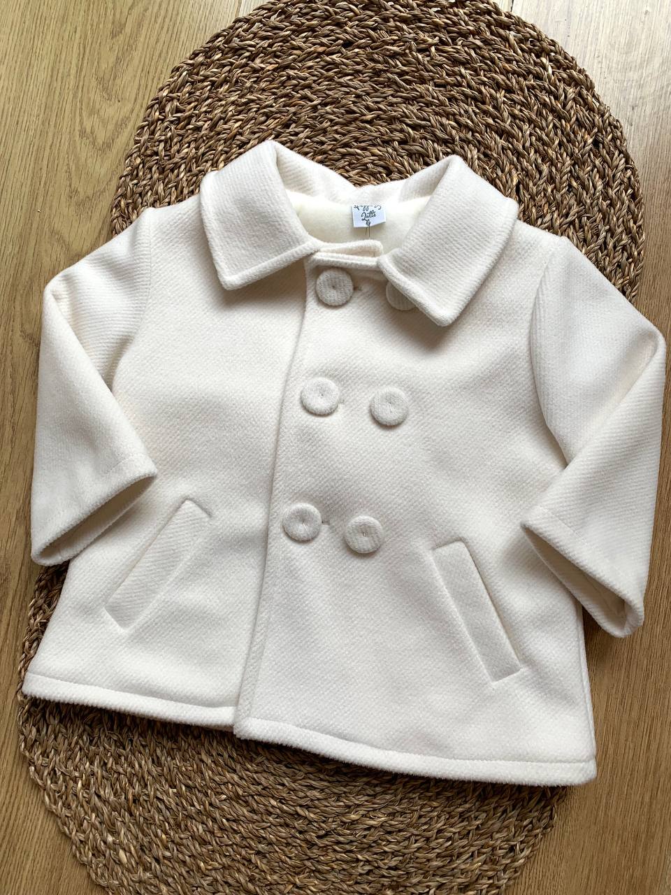 Cappotto DOPPIO PETTO PANNA PAPPA & LATTE