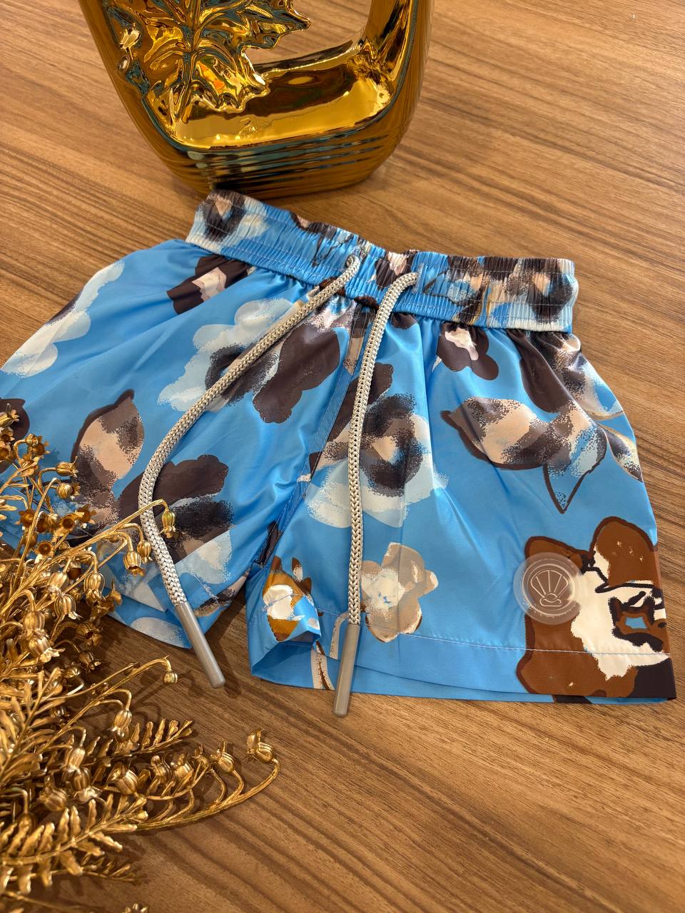 Costume BOXER AZZURRO ISLAND COCO