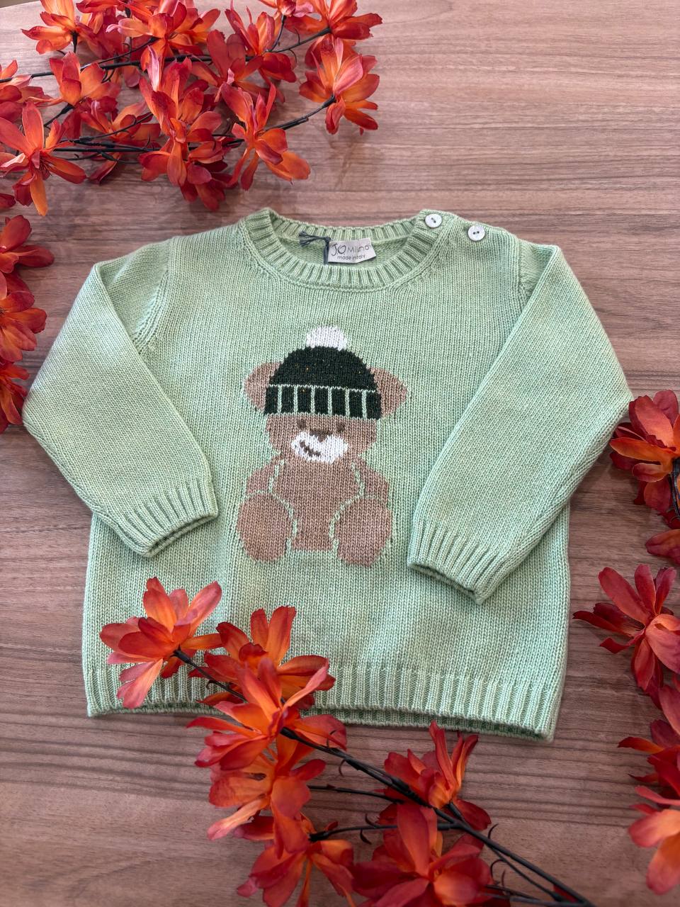 Maglioncino VERDE LIME JO MILANO