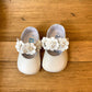 Scarpine Panna con fiorellini INDICE
