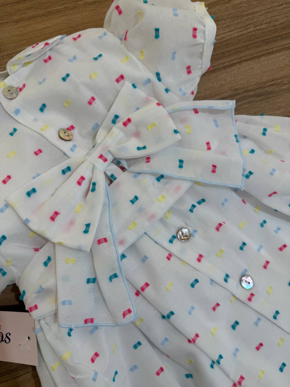 Abito MULTICOLOR PUNTO SMOCK NAXOS