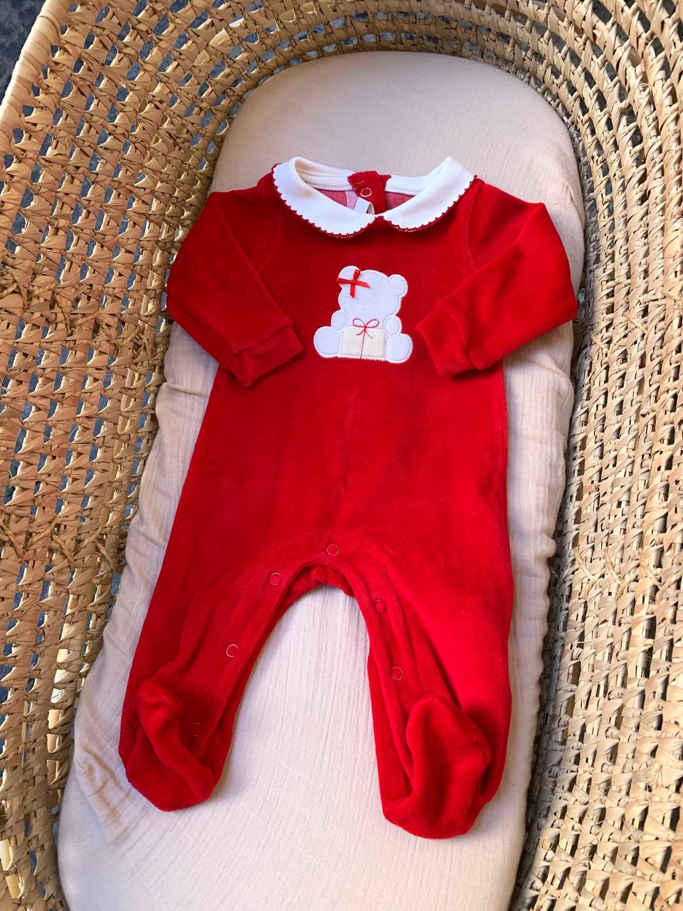 Tutina CINIGLIA ROSSA MINIBANDA