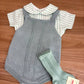 PAGLIACCETTO A RIGHE VERDE SALVIA BABY FASHION