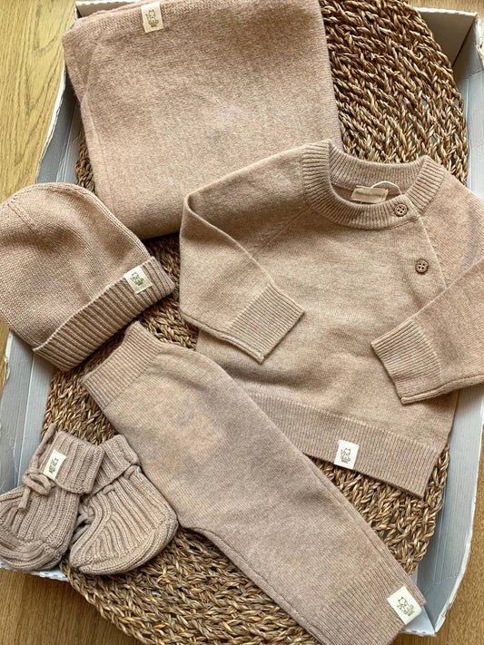 Coordinato nascita beige MOALIE