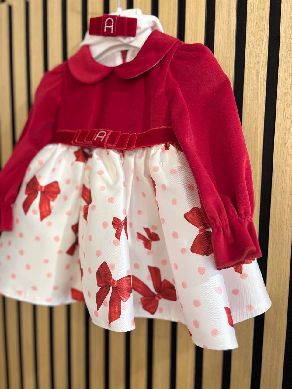 ABITO ROSSO FIOCCHI AMBARABÀ