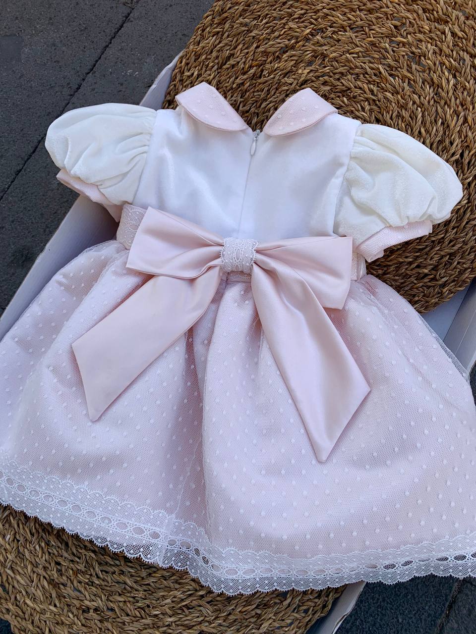 Abito VELLUTO SETA E ROSA GUGU GAGA