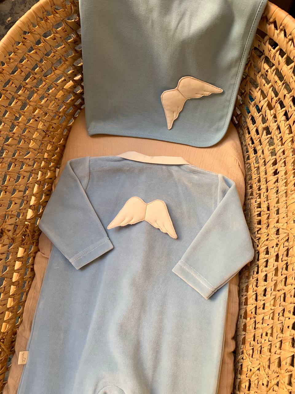 Tutina ciniglia ALI CELESTE BABY GI