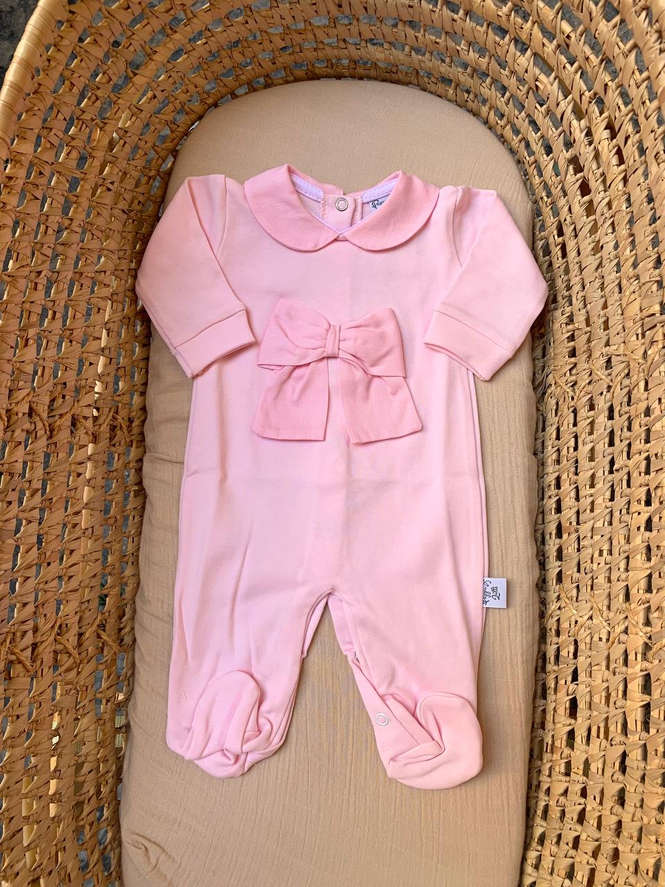 Tutina Fiocco Rosa Pappa & Latte