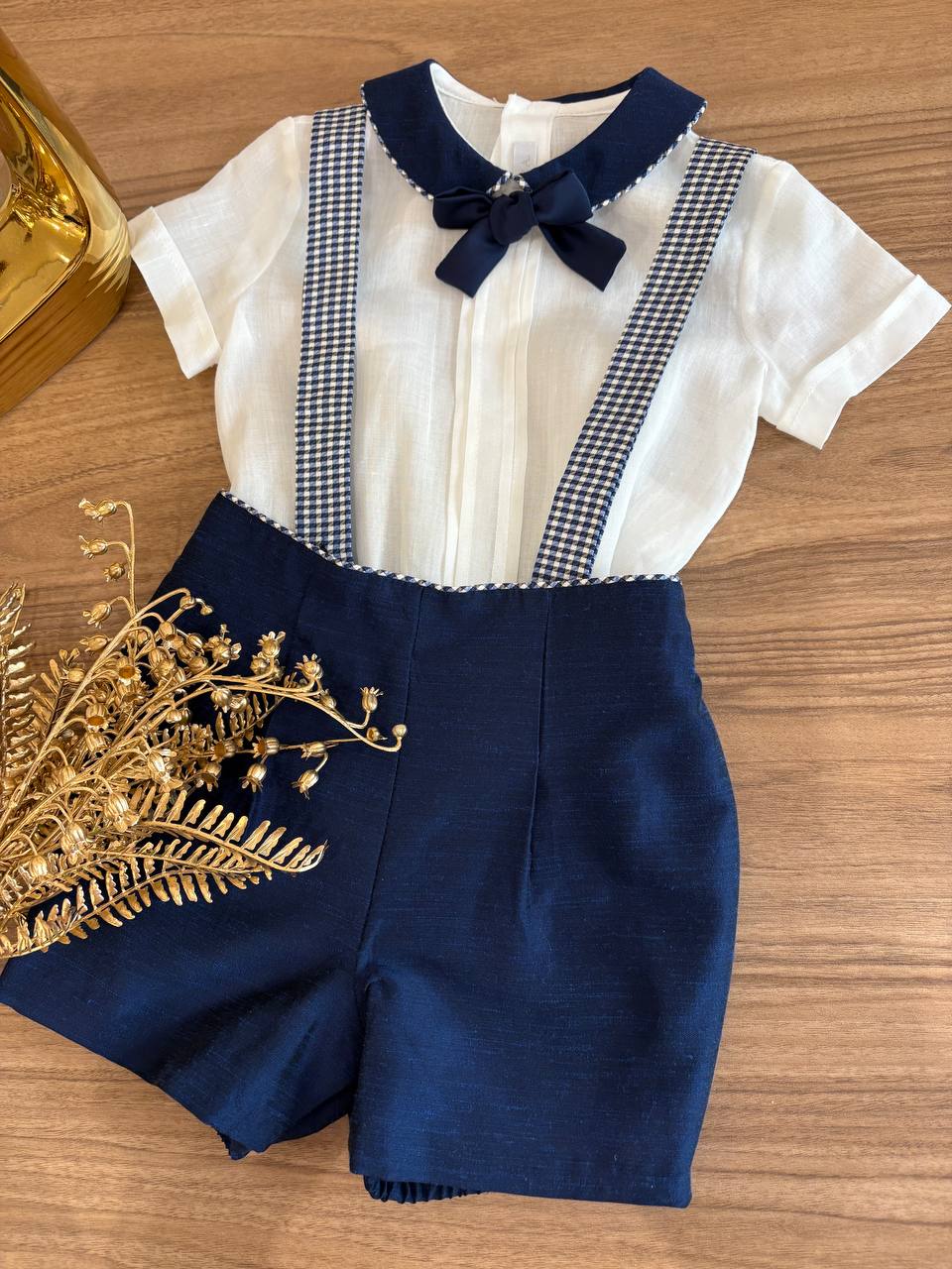 COMPLETO ELEGANTE SEAMAN FOULARD BABY A.