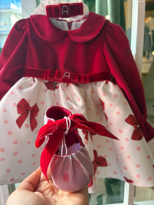 SCARPINE ROSSE CON FIOCCHI AMBARABÀ