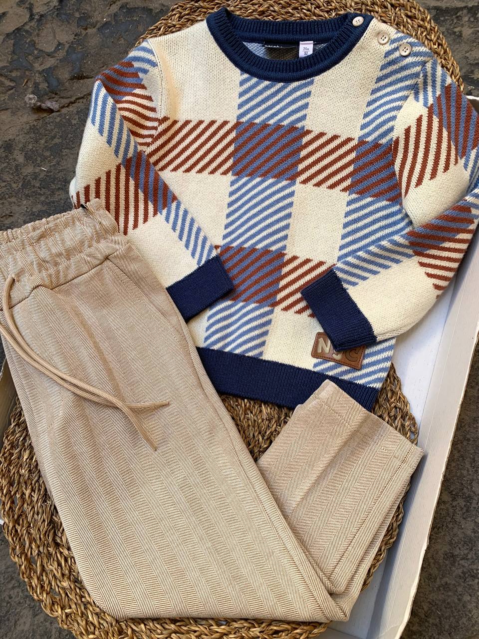 Pantalaccio Beige NEVER TOO