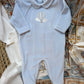 Tutina CINIGLIA MONGOLFIERA CELESTE BABY GI