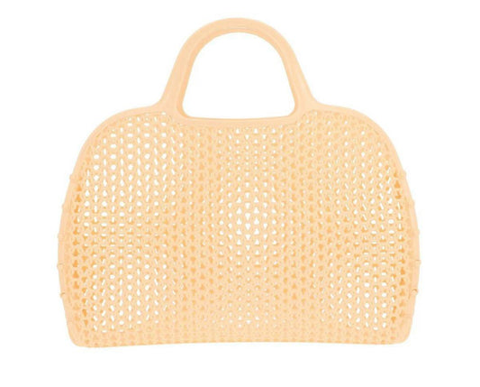 Borsa plastica retro vintage GIALLO