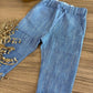 PANTALONE AZZURRO DR.KID