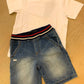 Completo t-shirt e shorts Daniele alessandrini