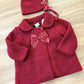Cappottino con Cuffia Bordeaux SARDON