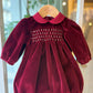 PAGLIACCETTO Bordeaux PUNTO SMOCK MERCADANTE