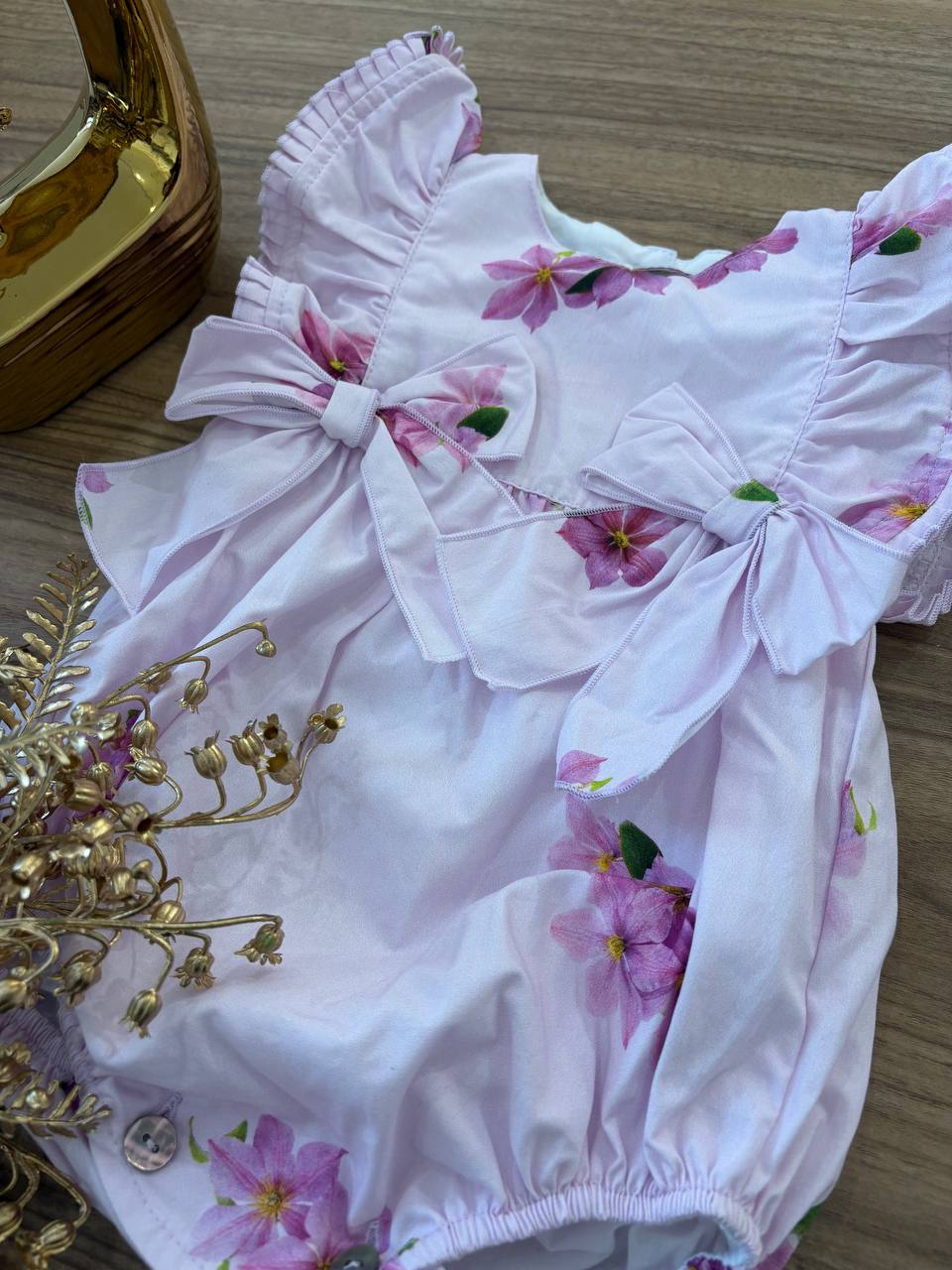 PAGLIACCETTO LILLA FIORI PHI CLOTHING