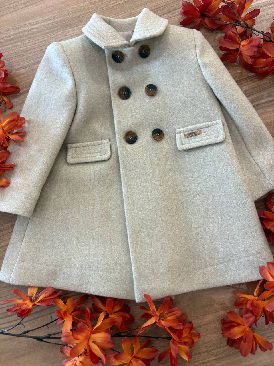 Cappotto TORTORA DOPPIOPETTO