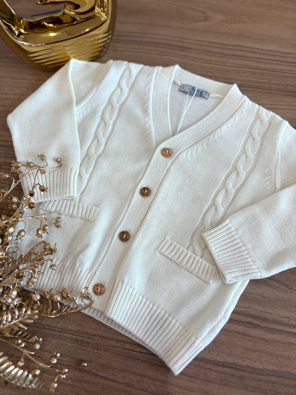 Cardigan PANNA TRECCIA DR KID