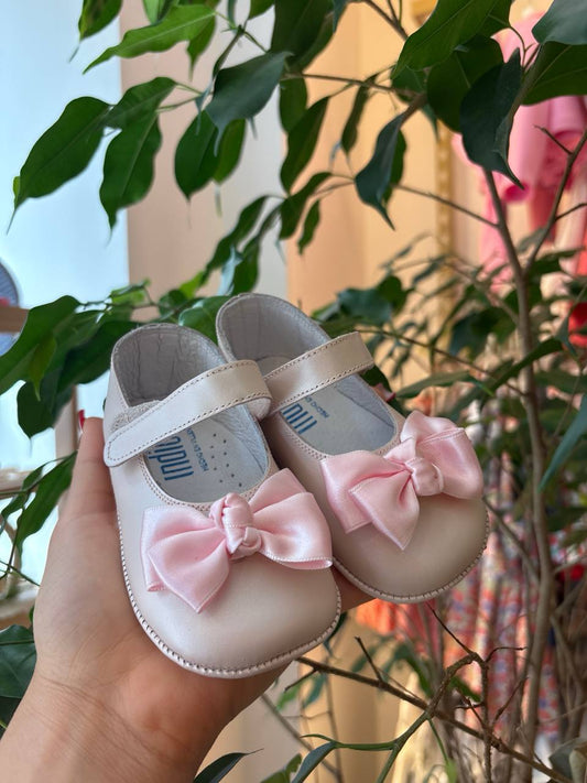 BAMBOLINA ROSA CON FIOCCO PICCOLO INDICE