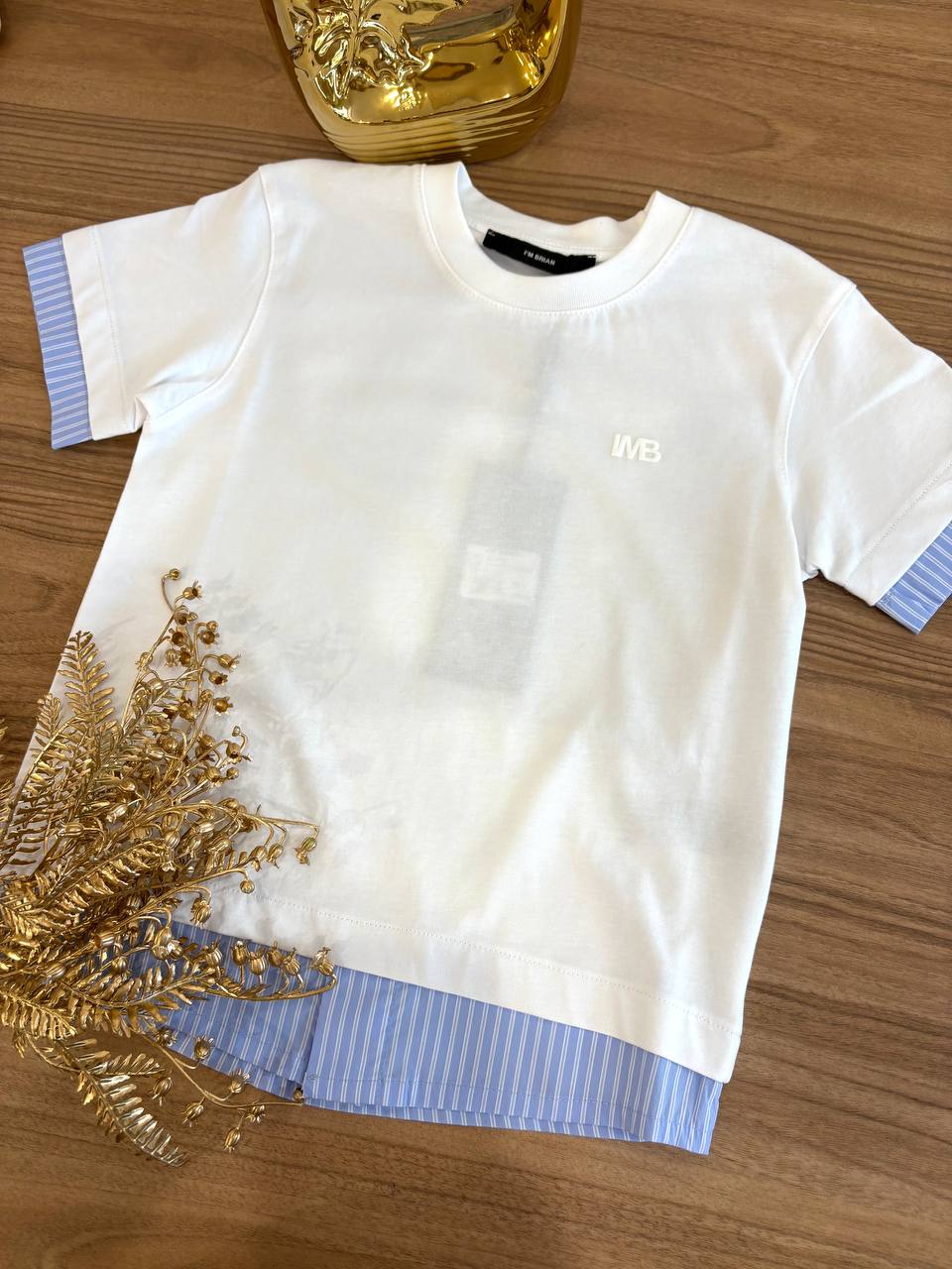 T-shirt OVERSIZE BIANCA I'M BRIAN