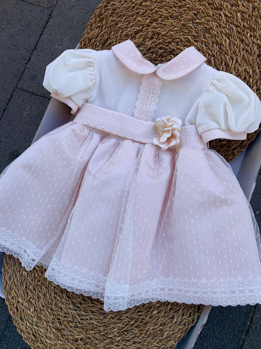 Abito VELLUTO SETA E ROSA GUGU GAGA
