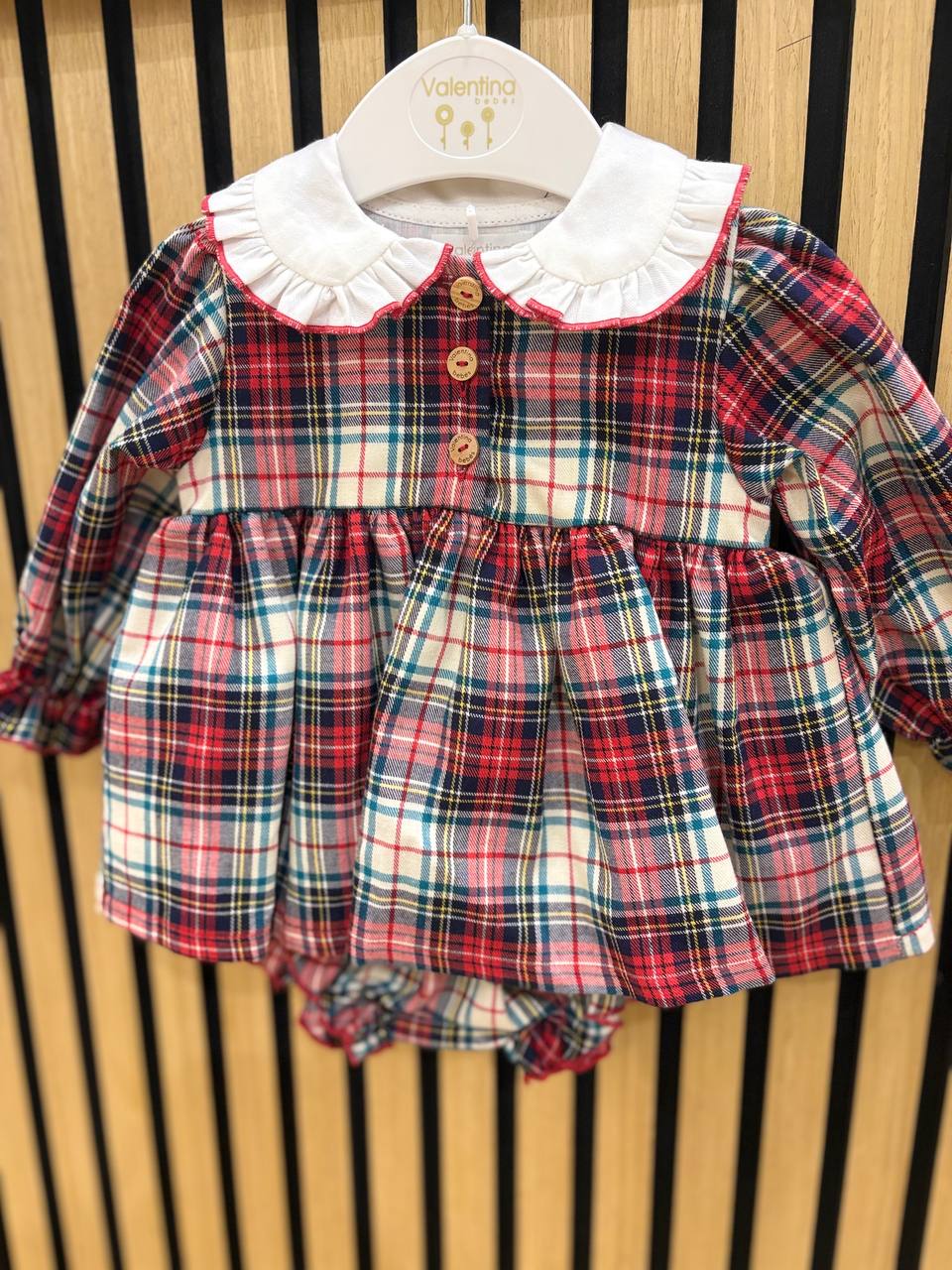 Abitino TARTAN VALENTINA BEBÈS