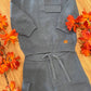 Completo in Maglia Blu Avio con Pantalone Cargo MINIBANDA