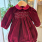PAGLIACCETTO Bordeaux PUNTO SMOCK MERCADANTE
