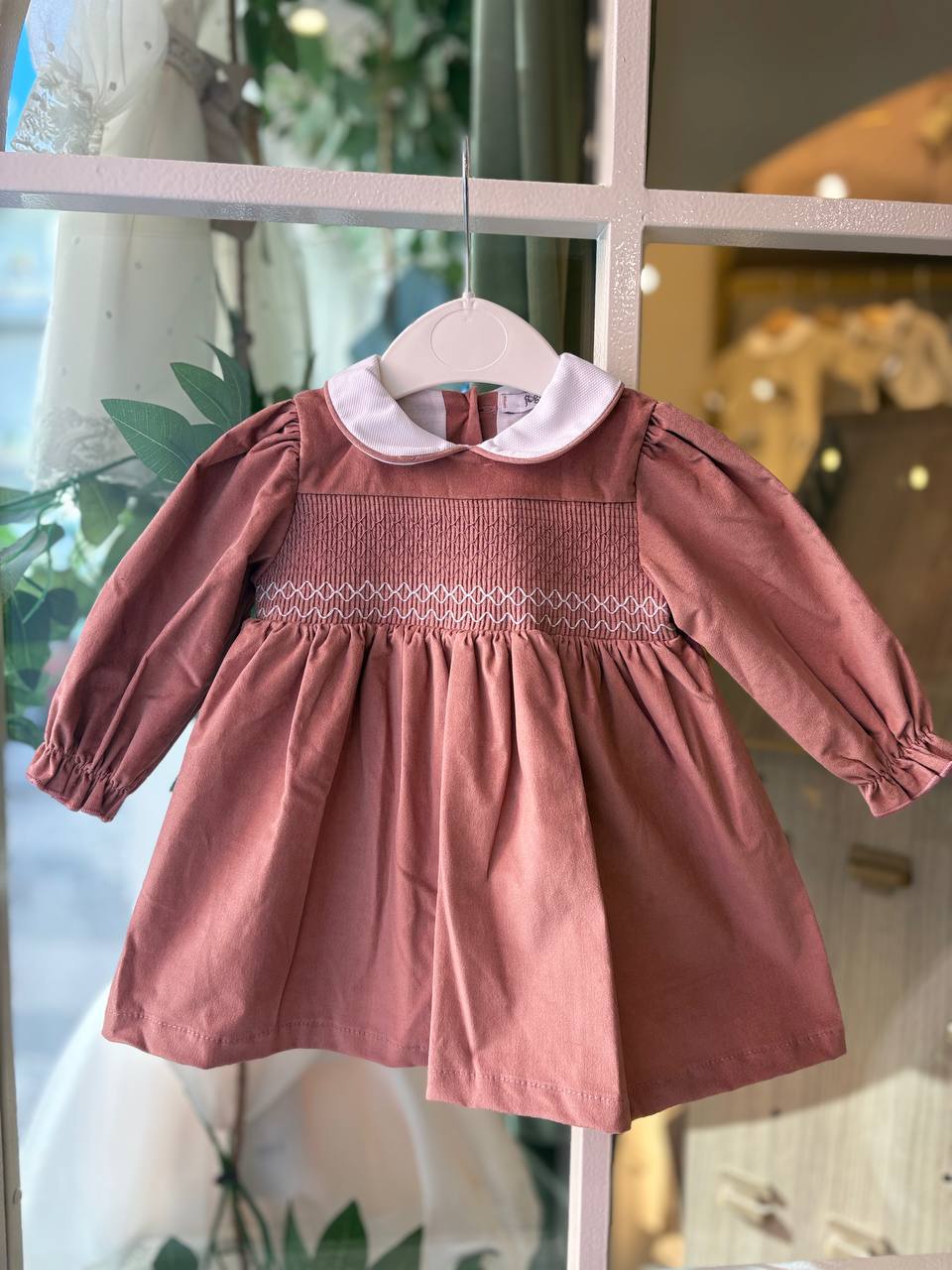 Abitino ROSA ANTICO PUNTO SMOCK