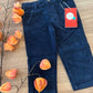 Pantalone in VELLUTO BLU BOBOLI