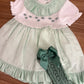 ABITINO POIS VERDE ACQUA BABY FASHION