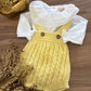 PAGLIACCETTO GIALLO TRECCE WEDOBLE