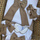 Coordinato FIOCCO DI LATTE NOCCIOLA