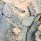 Coordinato Pizzo Azzurro Bebè di Almy