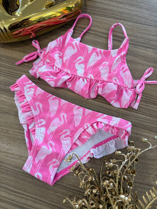 Costume DUE PEZZI FENICOTTERI BOBOLI