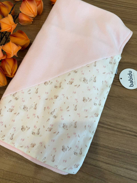 Coperta SCOIATTOLI ROSA BABIDU
