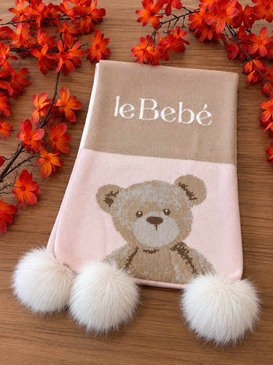 Coperta Rosa LE BEBÉ ENFANT